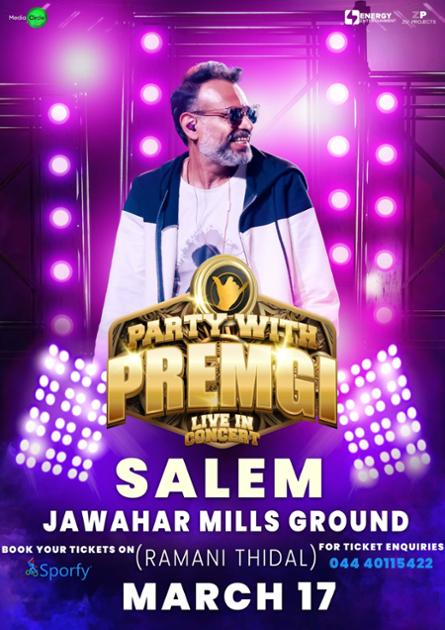 PARTY WITH PREMGI - LIVE IN CONCERT SALEM