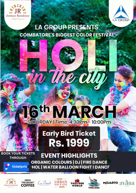 HOLI IN THE CITY